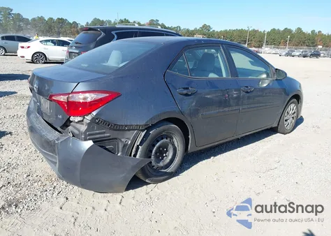 2018 Toyota Corolla Le from USA, damaged, VIN 2T1BURHE4JC035391